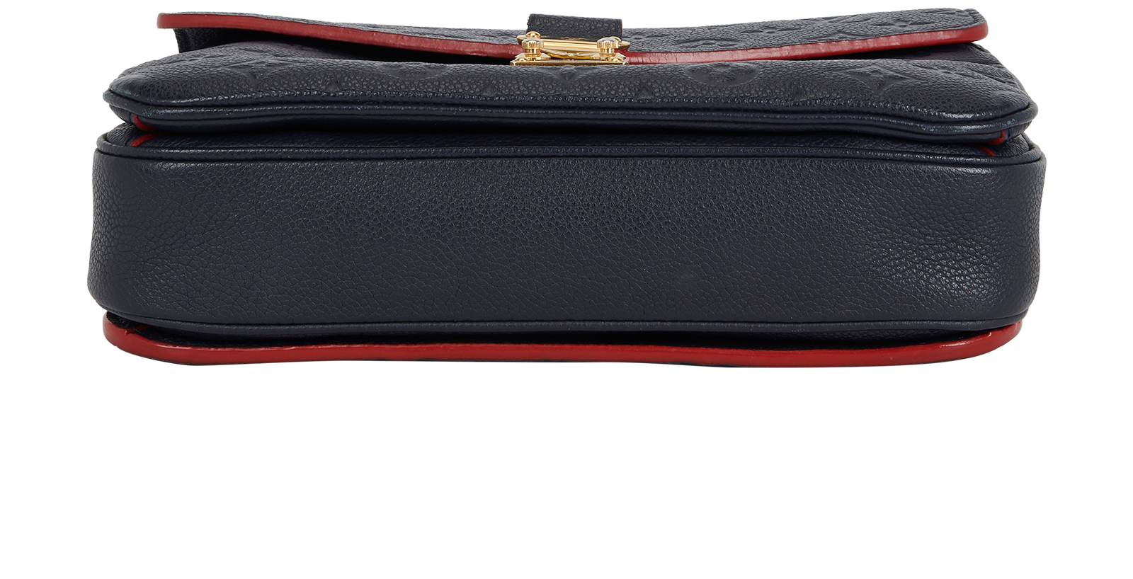 Pochette Metis, &pound;1,400, Handbags, Navy/Red, Leather, Top view